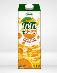 Nước cam ép TiTi Juicy hộp 1 Lít