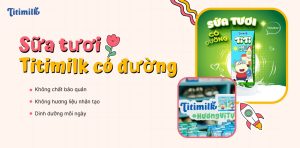 Sữa tươi tiệt trùng có đường Titimilk