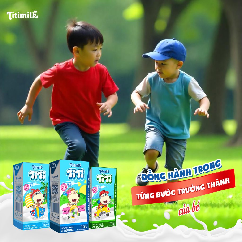Sữa tươi cho bé tập đi – Lựa chọn dinh dưỡng thông minh cho con yêu