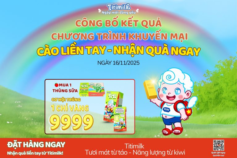 Titimilk Tươi mát từ táo - Năng lượng từ kiwi